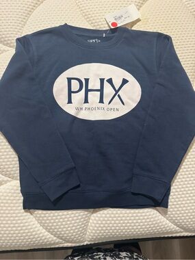 PGA Tour Navy Sweatshirt with White PHX Logo